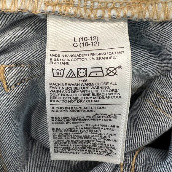 NWT OLD NAVY GIRLS BOOT CUT JEANS SIZE 10-12 - Picture 6 of 6